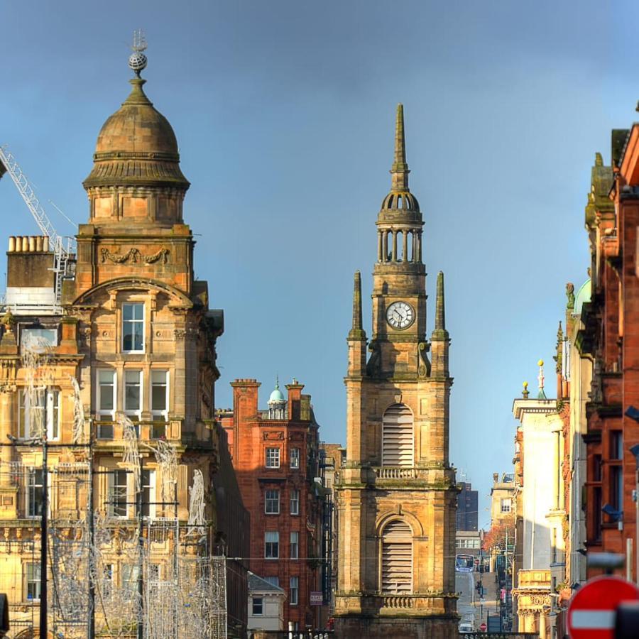 1 Bedroom Flat In The Heart Of Merchant City Glasgow Exteriör bild
