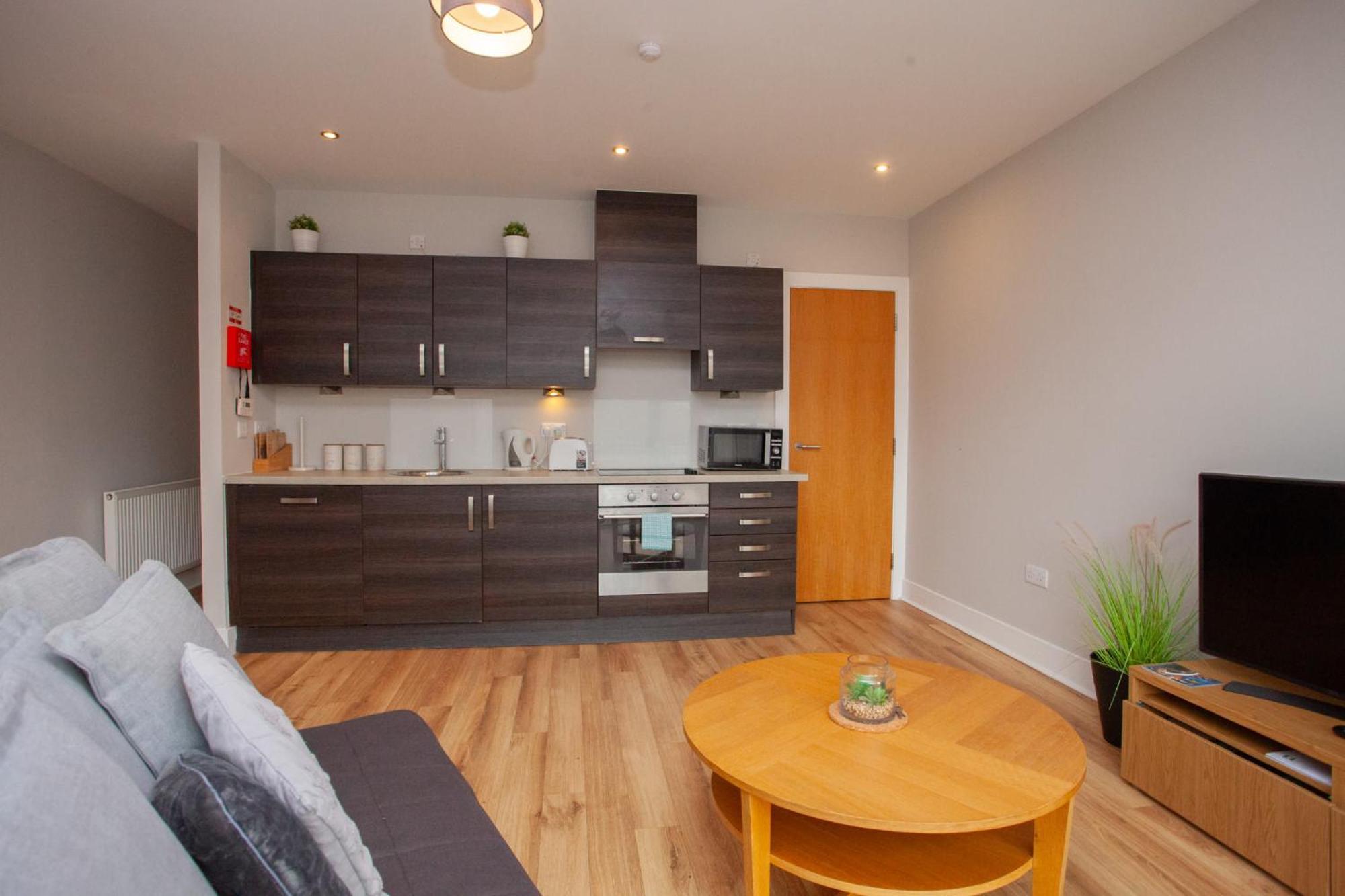 1 Bedroom Flat In The Heart Of Merchant City Glasgow Exteriör bild