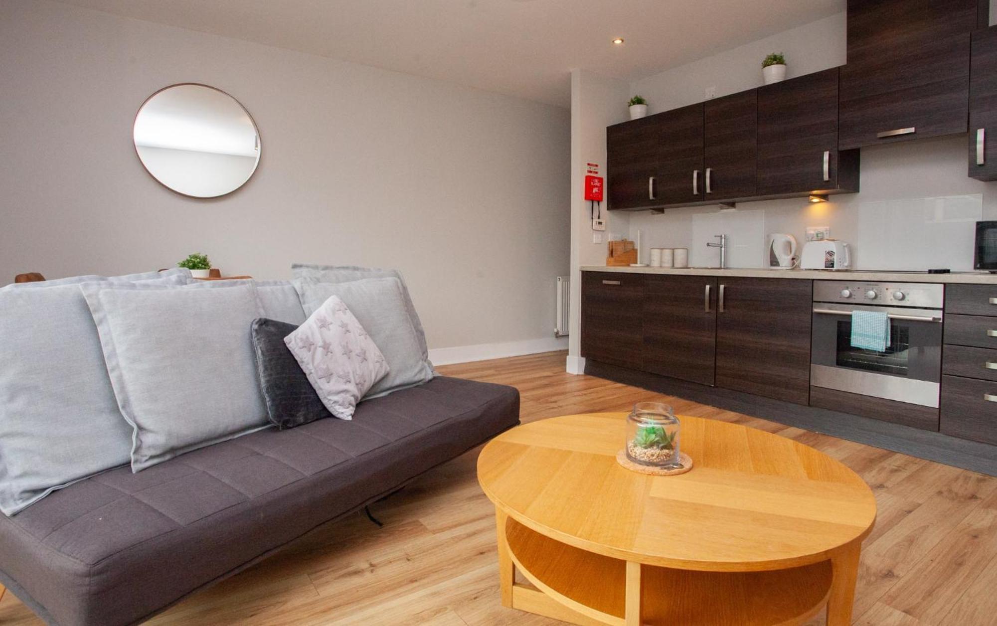 1 Bedroom Flat In The Heart Of Merchant City Glasgow Exteriör bild