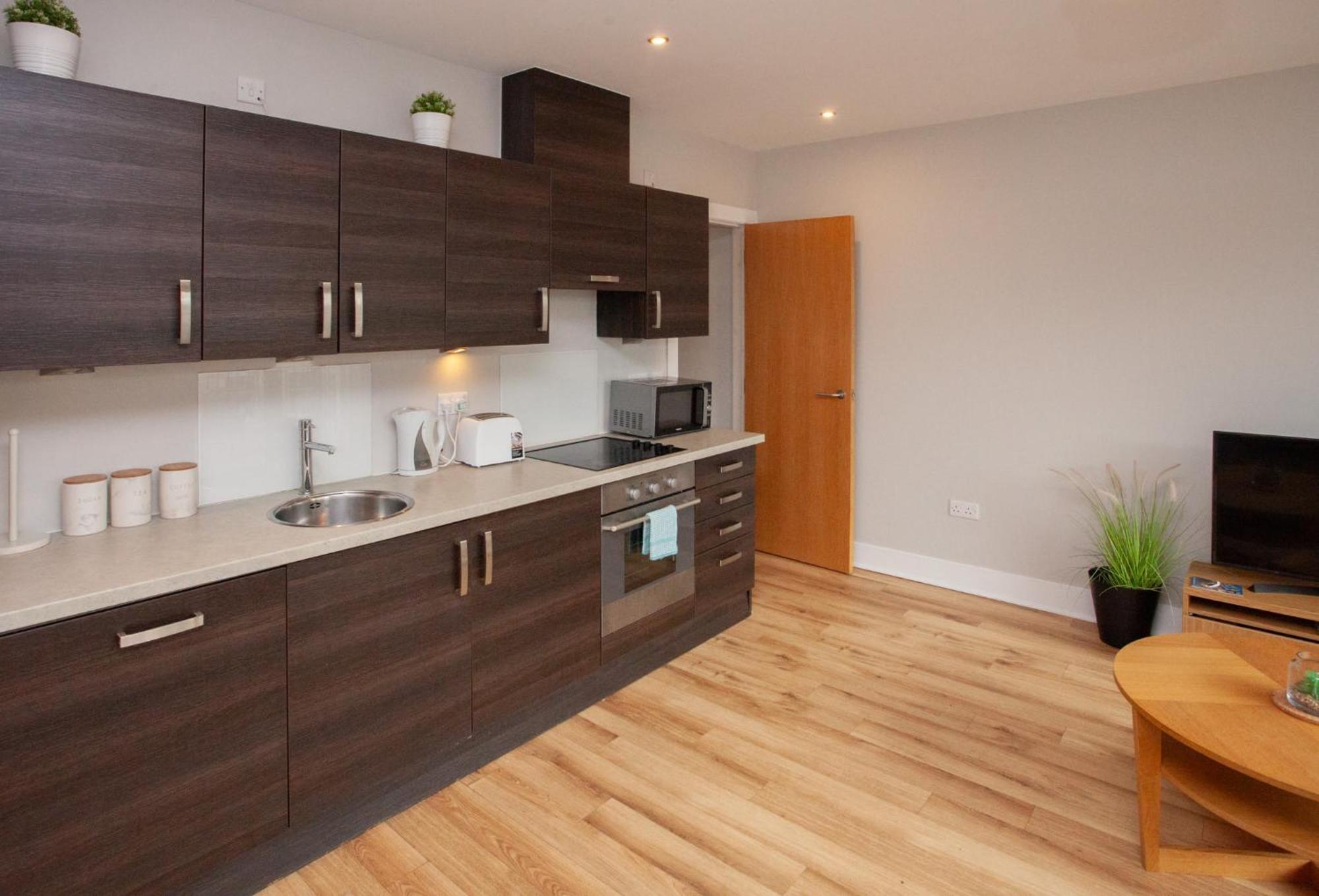 1 Bedroom Flat In The Heart Of Merchant City Glasgow Exteriör bild